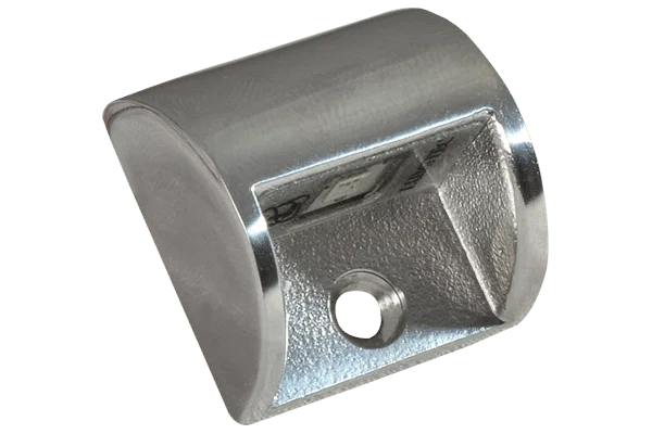 101044 – LUMITEC Courtesy Light - LED, Blue Clear Lens 45 mA At 12 Volt DC IP67 Waterproof Polished Stainless Steel S...